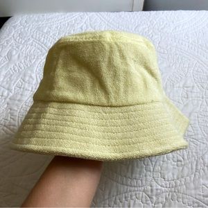 Princess Polly yellow Bucket Hat